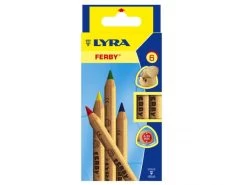Lyra FERBY Natur, Etui/6 6 Buntstifte Im Kartonetui