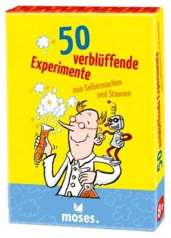 Moses 50 Verblüffende Experimente Zum Selbermachen Und Staunen